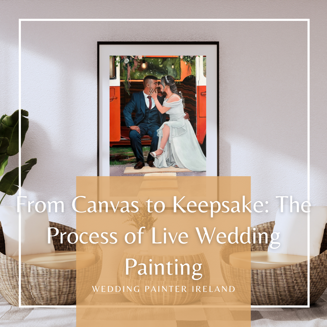From Canvas to Keepsake: The Process of Creating a Wedding Painting